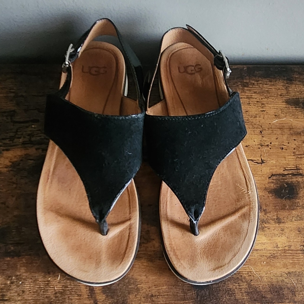UGG Black Sandals